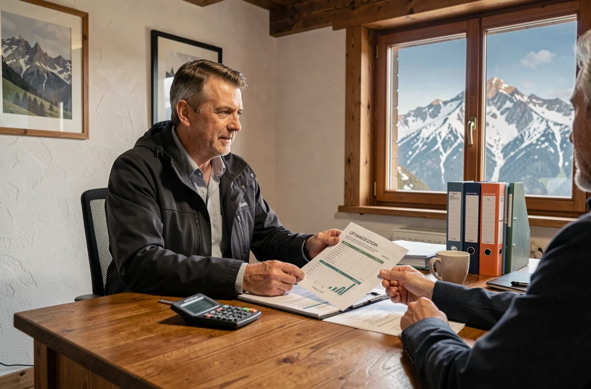 Conseiller du Groupe Finadorm spécialisé en gestion de patrimoine et défiscalisation dans un bureau de caractère alpin à Gap